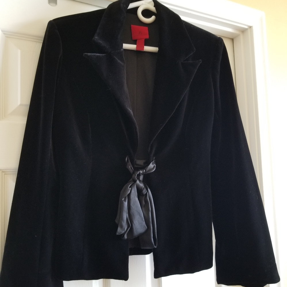 Js Collections Velvet Jacket - image 1